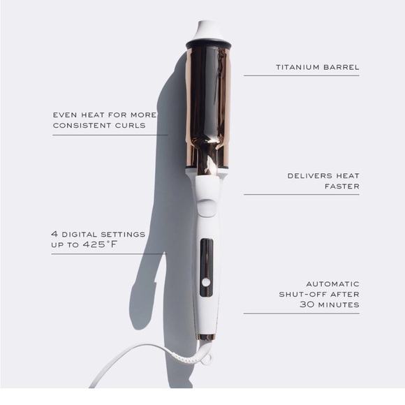 Kristin Ess Hair 2” Titanium Soft Bend Curling Iron NWOT - Picture 10 of 12